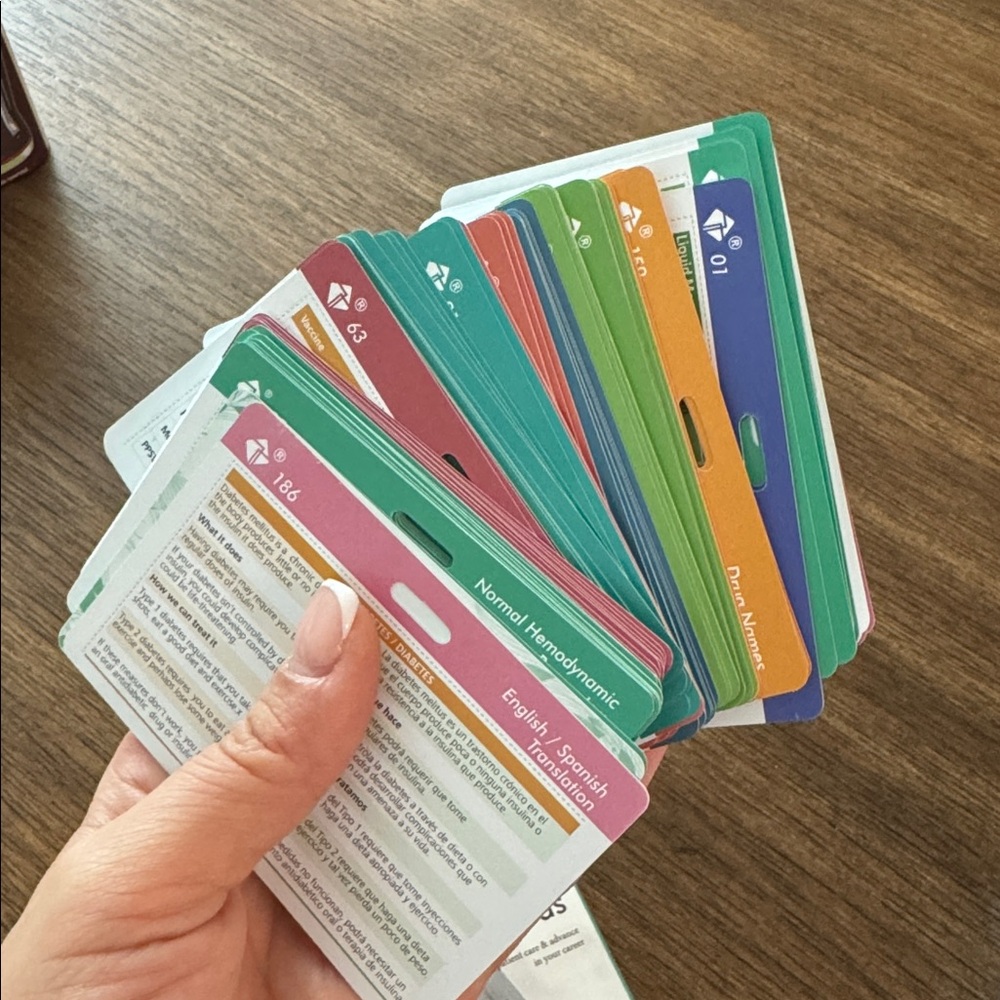 Trobing Nursing Pocket Cards